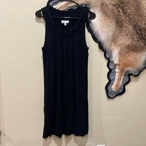 Linea‎ Domani Black Jersey Dress